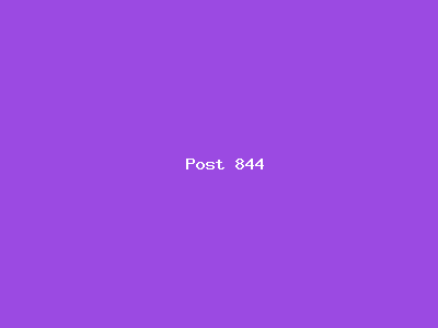 Post number 844