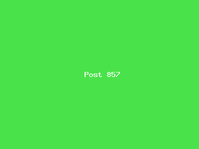 Post number 857