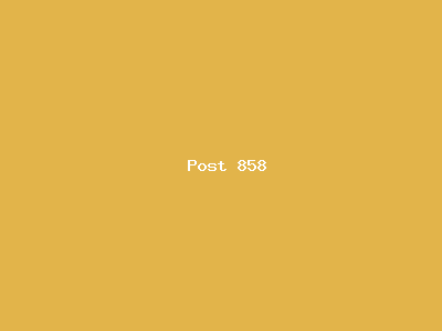 Post number 858