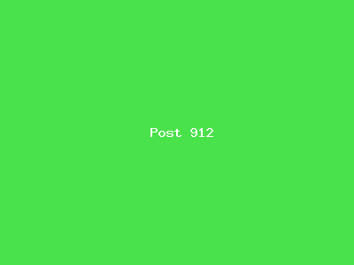 Post number 912