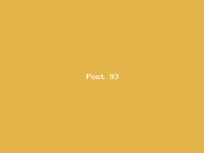 Post number 93