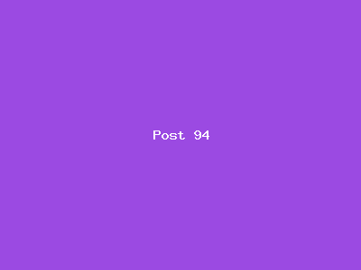 Post number 94