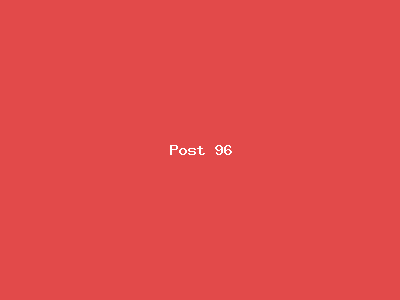 Post number 96