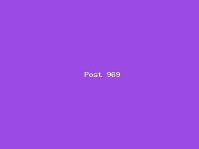 Post number 969