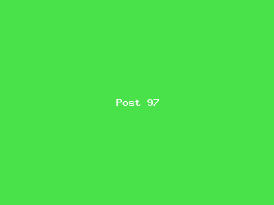 Post number 97