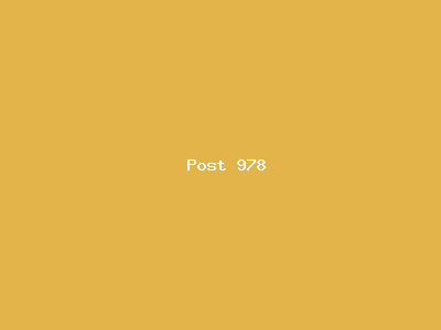 Post number 978