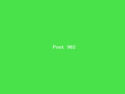 Post number 982