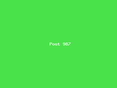 Post number 987