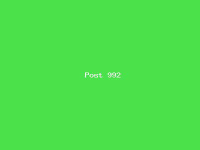 Post number 992